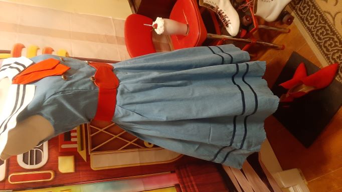 "Banned Retro" - Aquarius Blue Sailor Dress