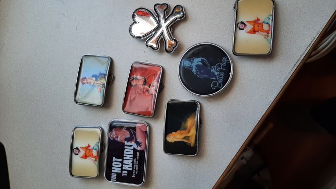 Various Attachable Belt Buckle Designs