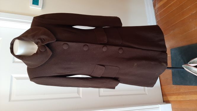 Nygard Brown Retro Coat